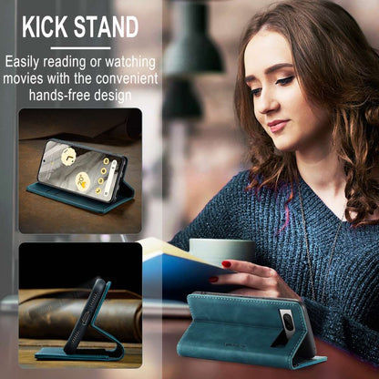 CASEME Handy Tasche für Google Pixel 8 Wallet 013 Series Klapp Hülle Business