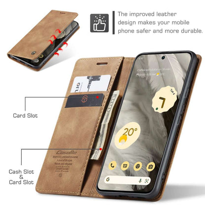 CASEME Handy Tasche für Google Pixel 8 Wallet 013 Series Klapp Hülle Business