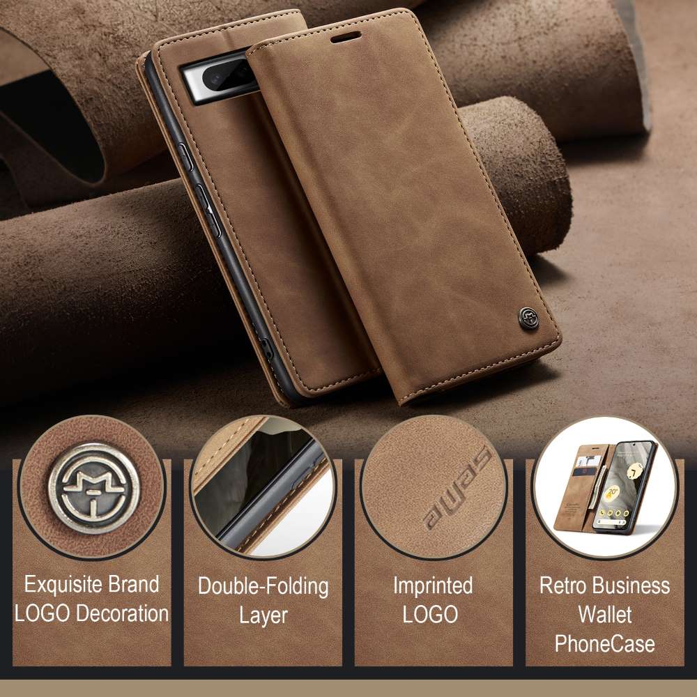 CASEME Handy Tasche für Google Pixel 8 Wallet 013 Series Klapp Hülle Business