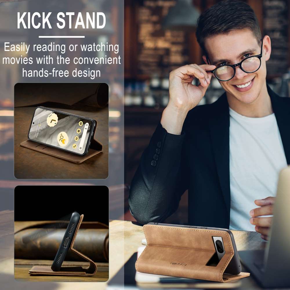 CASEME Handy Tasche für Google Pixel 8 Wallet 013 Series Klapp Hülle Business