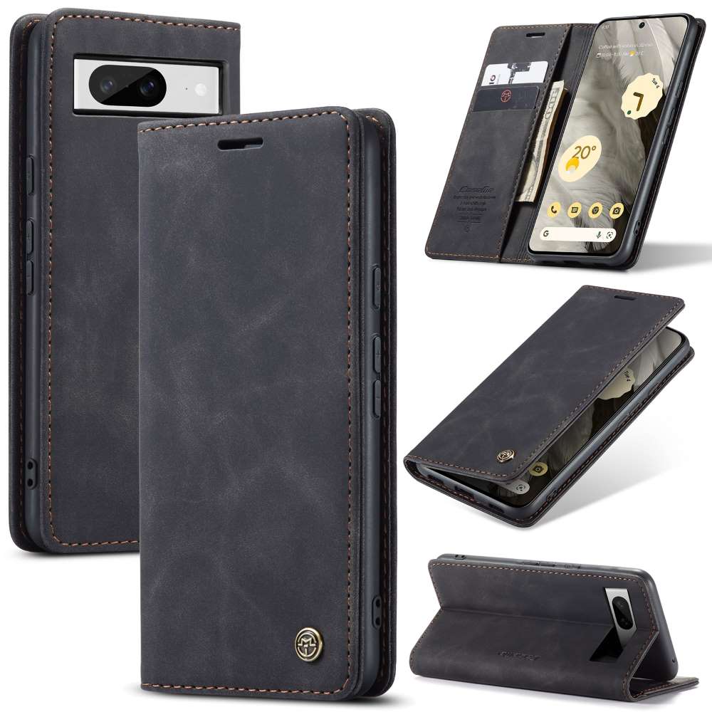 CASEME Handy Tasche für Google Pixel 8 Wallet 013 Series Klapp Hülle Business