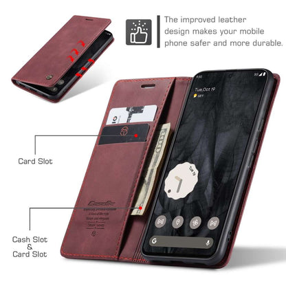 CASEME Handy Tasche für Google Pixel 8 PRO Wallet 013 Series Hülle Klapp Etui