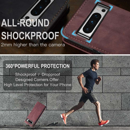 CASEME Handy Tasche für Google Pixel 8 PRO Wallet 013 Series Hülle Klapp Etui