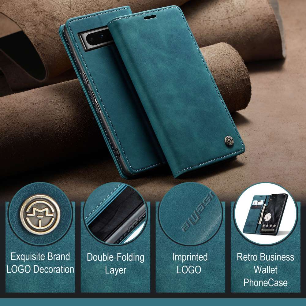 CASEME Handy Tasche für Google Pixel 8 PRO Wallet 013 Series Hülle Klapp Etui
