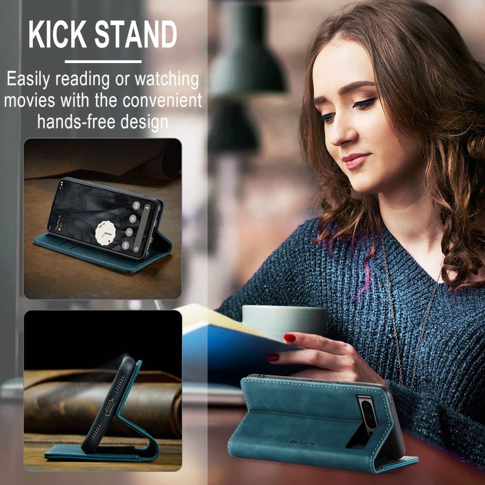 CASEME Handy Tasche für Google Pixel 8 PRO Wallet 013 Series Hülle Klapp Etui