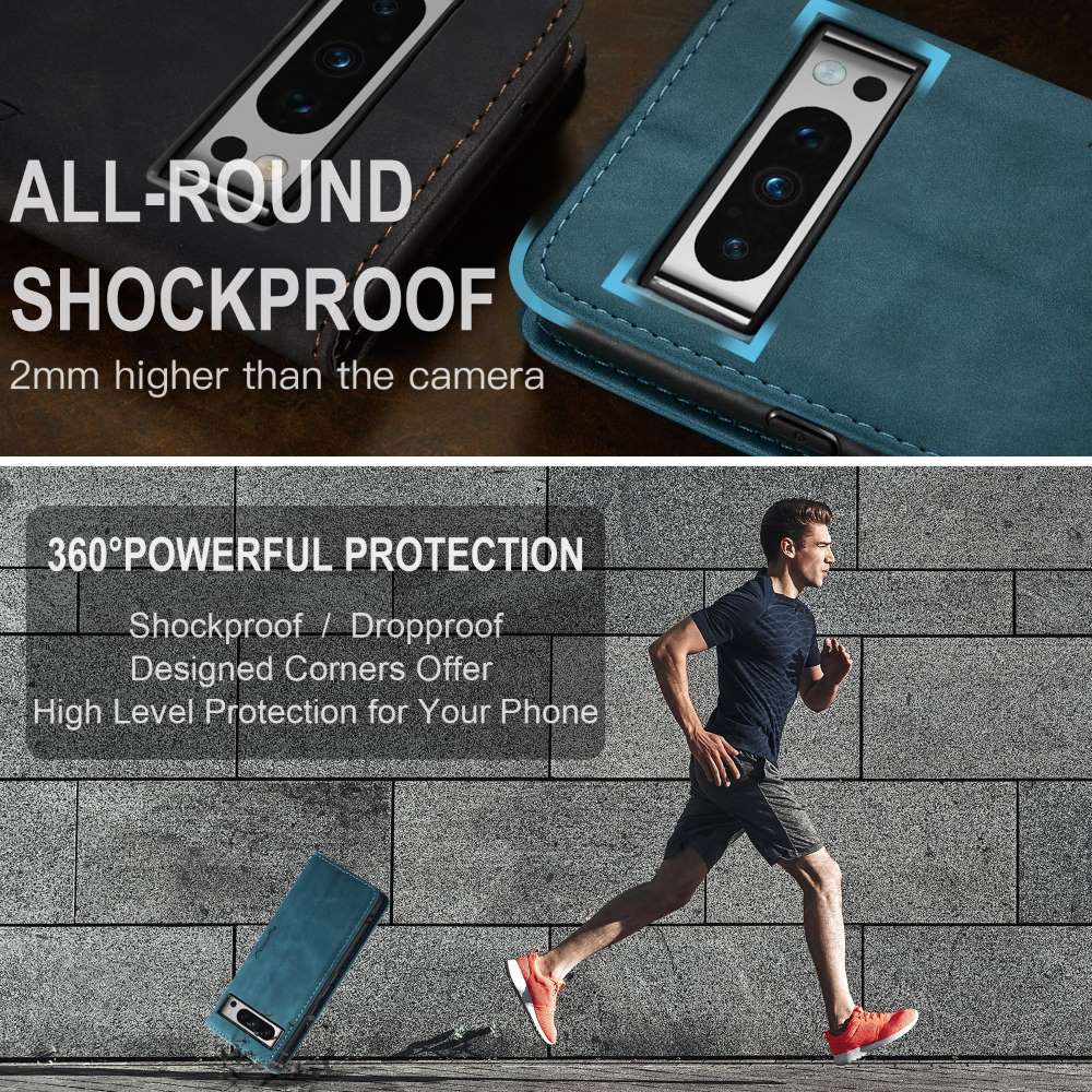 CASEME Handy Tasche für Google Pixel 8 PRO Wallet 013 Series Hülle Klapp Etui