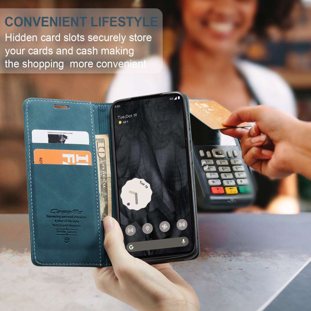 CASEME Handy Tasche für Google Pixel 8 PRO Wallet 013 Series Hülle Klapp Etui