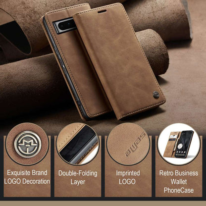 CASEME Handy Tasche für Google Pixel 8 PRO Wallet 013 Series Hülle Klapp Etui