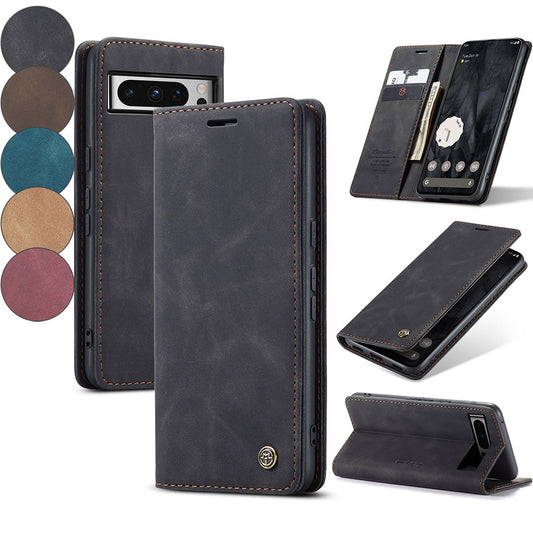 CASEME Handy Tasche für Google Pixel 8 PRO Wallet 013 Series Hülle Klapp Etui