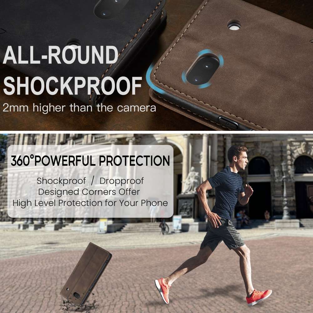 CASEME Handy Tasche für Google Pixel 6a Wallet 013 Series Klapp Hülle Business