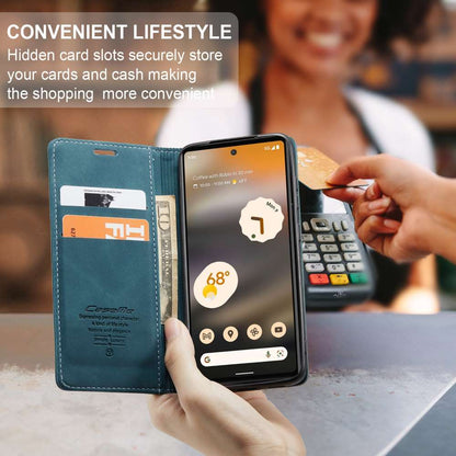 CASEME Handy Tasche für Google Pixel 6a Wallet 013 Series Klapp Hülle Business