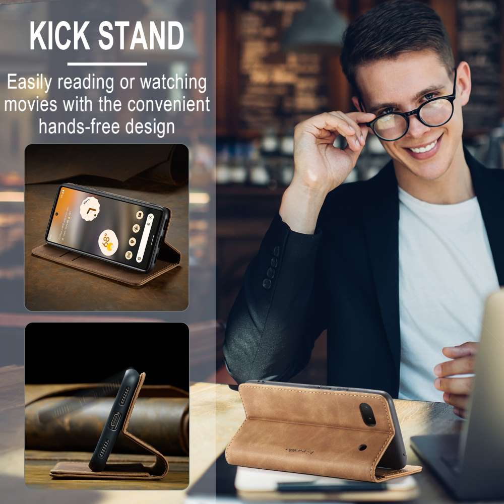 CASEME Handy Tasche für Google Pixel 6a Wallet 013 Series Klapp Hülle Business