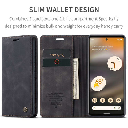 CASEME Handy Tasche für Google Pixel 6a Wallet 013 Series Klapp Hülle Business
