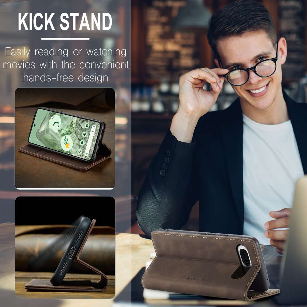 CASEME Handy Tasche für Google Pixel 8a Wallet 013 Series Klapp Hülle Business