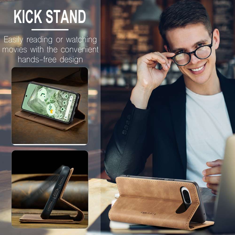 CASEME Handy Tasche für Google Pixel 8a Wallet 013 Series Klapp Hülle Business