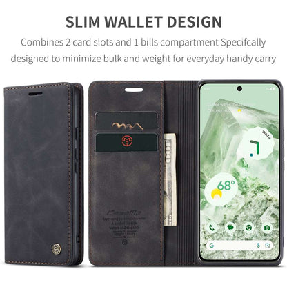 CASEME Handy Tasche für Google Pixel 8a Wallet 013 Series Klapp Hülle Business