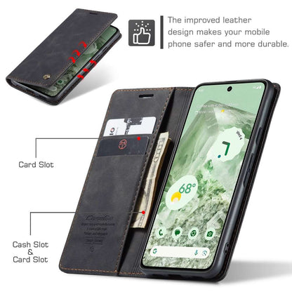 CASEME Handy Tasche für Google Pixel 8a Wallet 013 Series Klapp Hülle Business