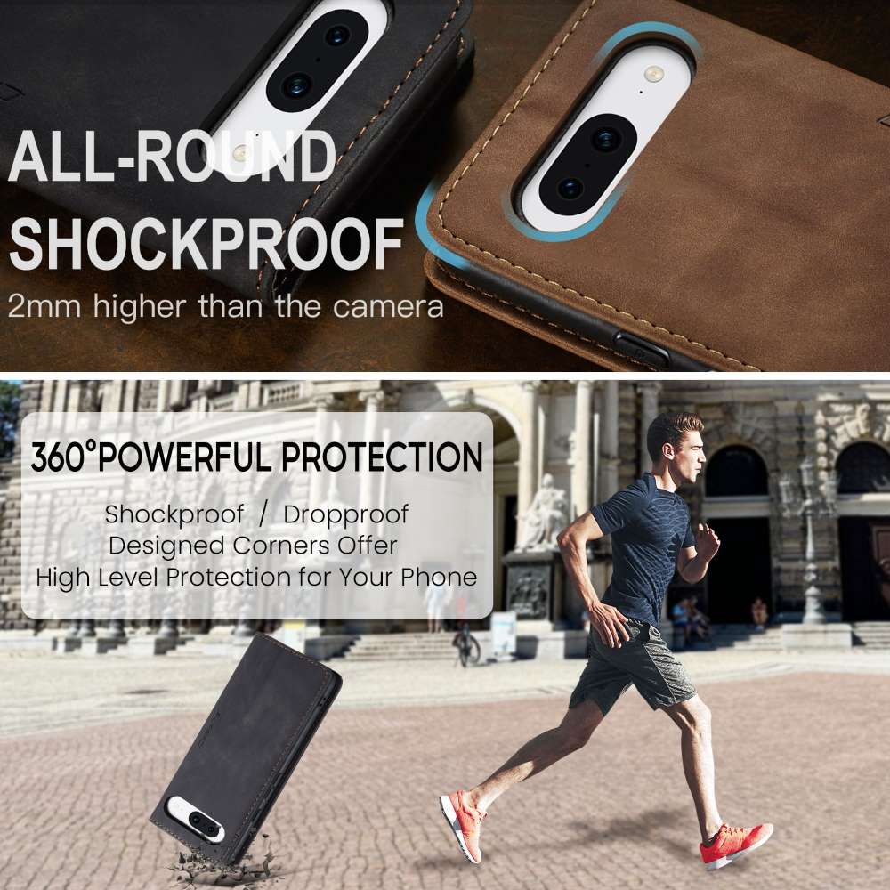 CASEME Handy Tasche für Google Pixel 8a Wallet 013 Series Klapp Hülle Business