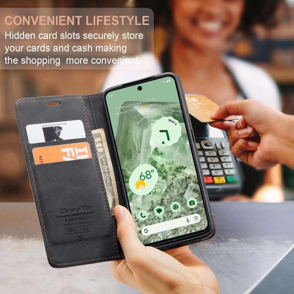 CASEME Handy Tasche für Google Pixel 8a Wallet 013 Series Klapp Hülle Business