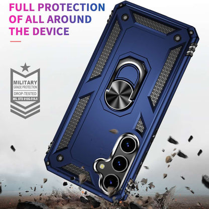 Outdoor Hülle für Samsung Galaxy S24 PLUS TPU PC Hybrid Sergeant Ring Cover Case