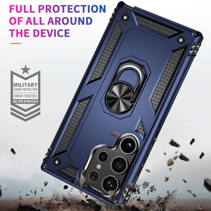 Outdoor Hülle für Samsung Galaxy S24 ULTRA TPU PC Hybrid Sergeant Schutzcase