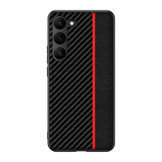 Hard Cover für Samsung Galaxy S24 PLUS Ultradünn Carbon Schutz Hülle Streifen