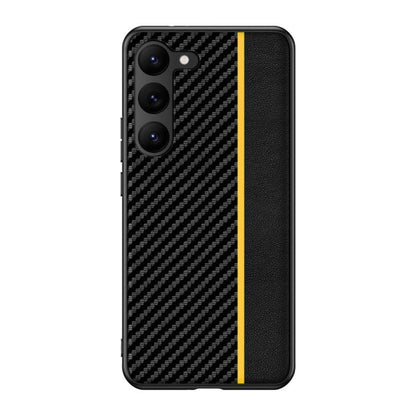 Hard Cover für Samsung Galaxy S24 Ultradünn Carbon Schutz Hülle Streifen Case