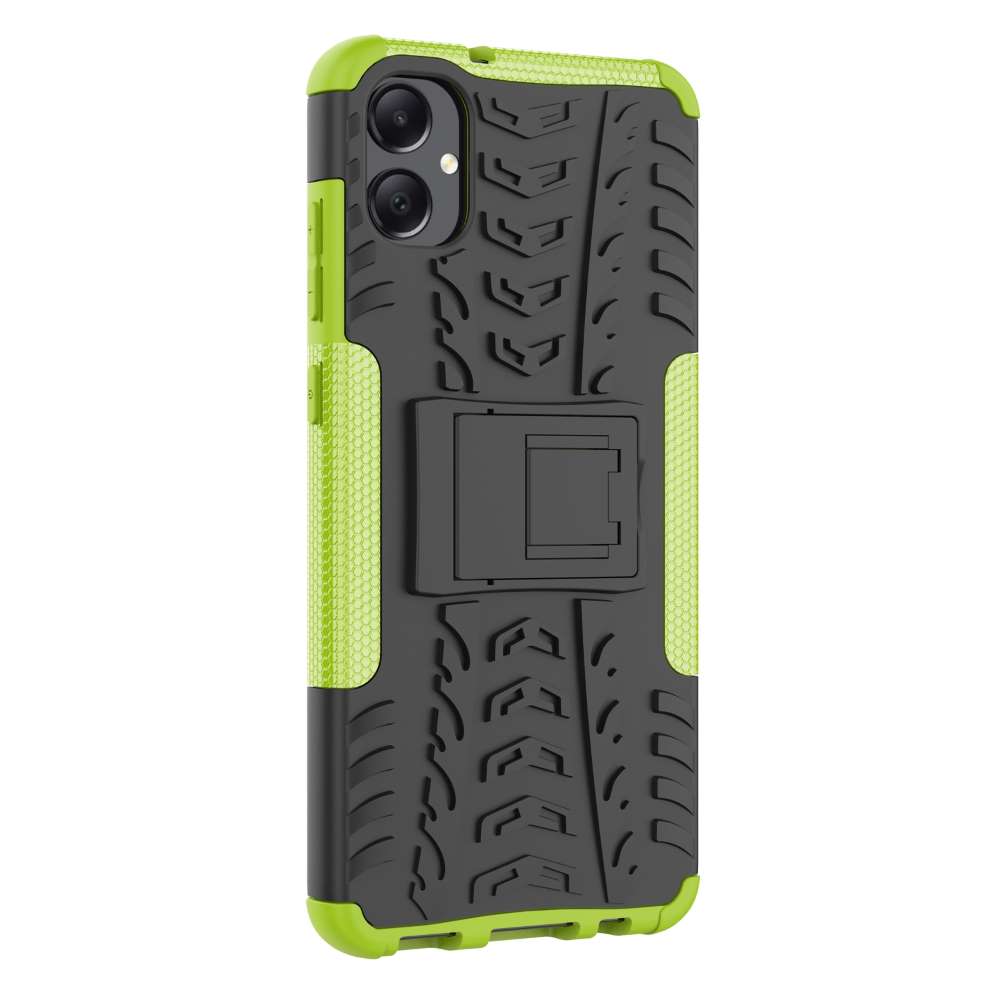 Outdoor Hülle für Samsung Galaxy A05 Tire Rutschfest Kickstand PC TPU Cover Case