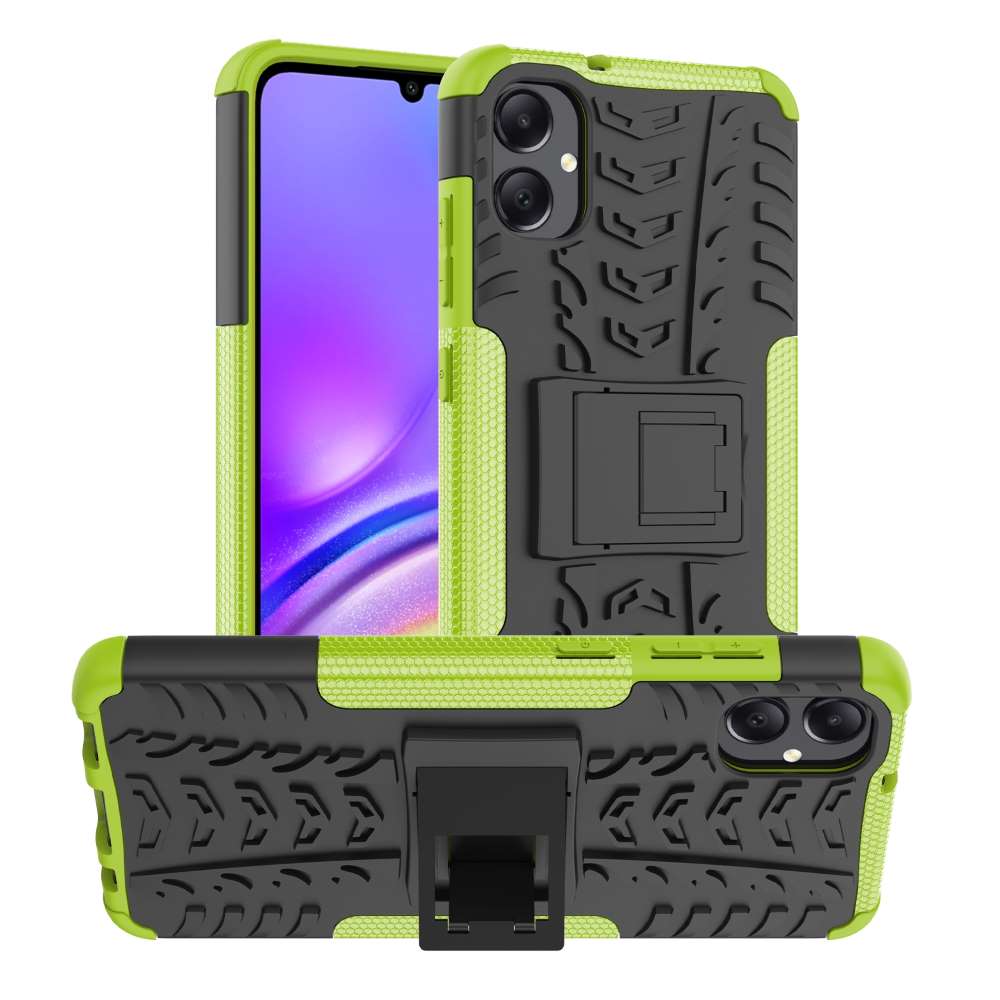 Outdoor Hülle für Samsung Galaxy A05 Tire Rutschfest Kickstand PC TPU Cover Case