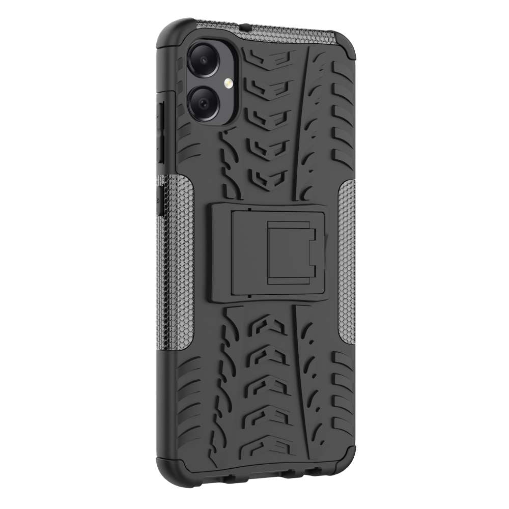 Outdoor Hülle für Samsung Galaxy A05 Tire Rutschfest Kickstand PC TPU Cover Case