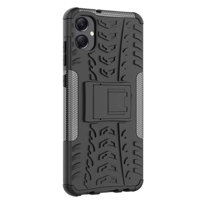 Outdoor Hülle für Samsung Galaxy A05 Tire Rutschfest Kickstand PC TPU Cover Case