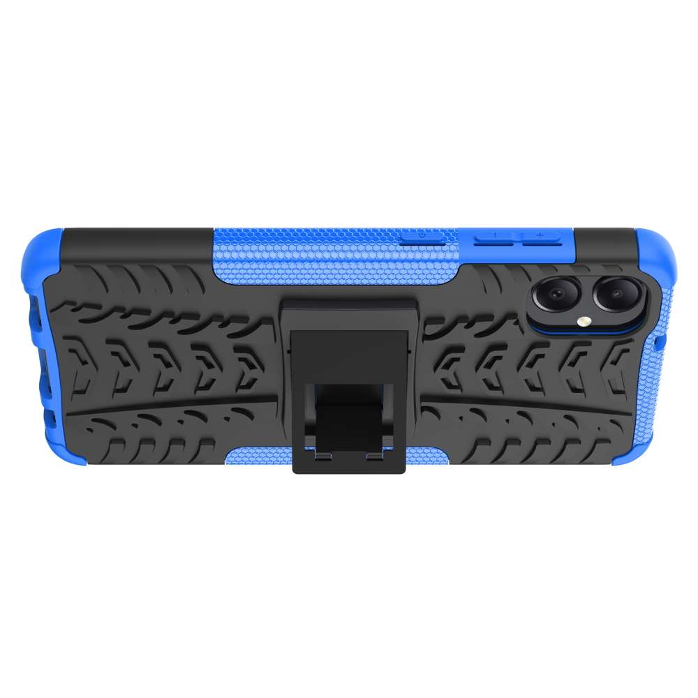 Outdoor Hülle für Samsung Galaxy A05 Tire Rutschfest Kickstand PC TPU Cover Case