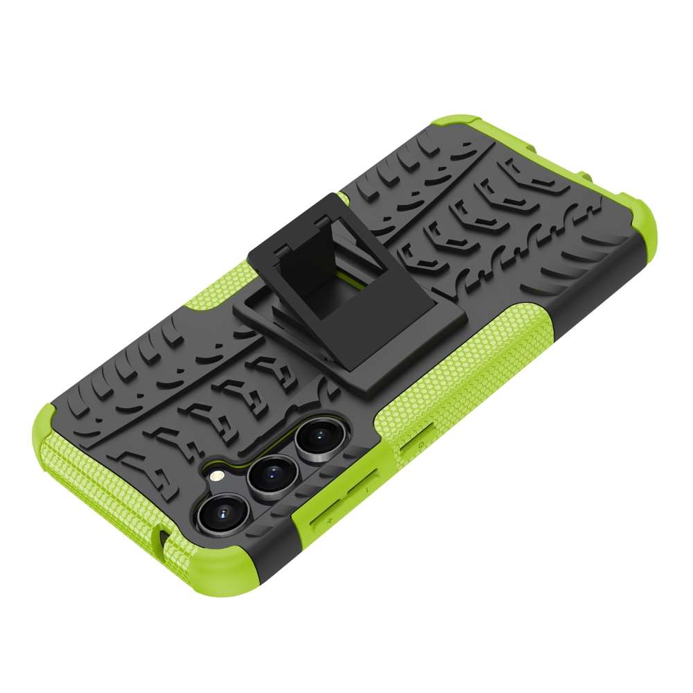 Outdoor Hülle für Samsung Galaxy S23 FE Tire Rutschfest Kickstand Schutz Cover