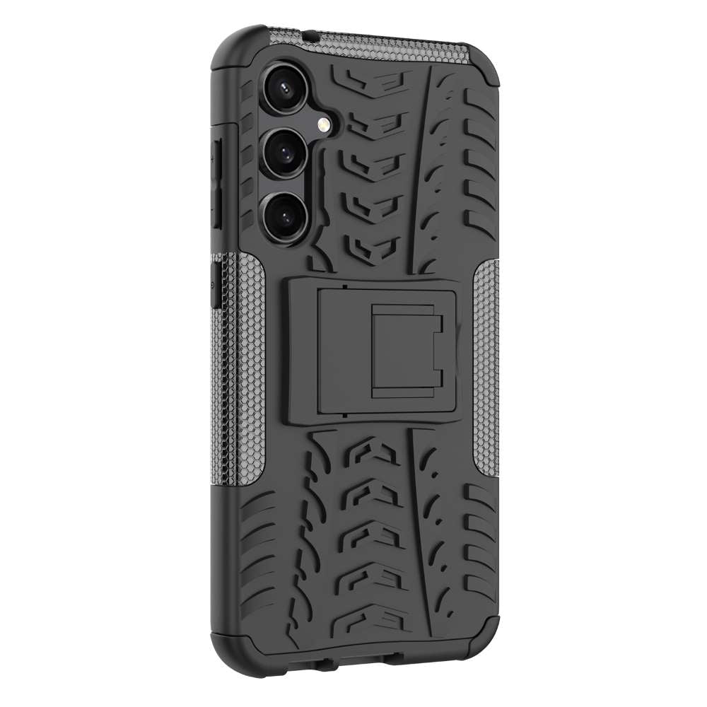 Outdoor Hülle für Samsung Galaxy S23 FE Tire Rutschfest Kickstand Schutz Cover