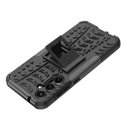 Outdoor Hülle für Samsung Galaxy S23 FE Tire Rutschfest Kickstand Schutz Cover