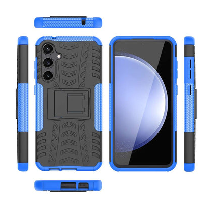 Outdoor Hülle für Samsung Galaxy S23 FE Tire Rutschfest Kickstand Schutz Cover