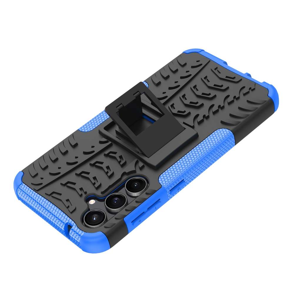 Outdoor Hülle für Samsung Galaxy S23 FE Tire Rutschfest Kickstand Schutz Cover