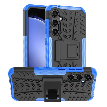 Outdoor Hülle für Samsung Galaxy S23 FE Tire Rutschfest Kickstand Schutz Cover