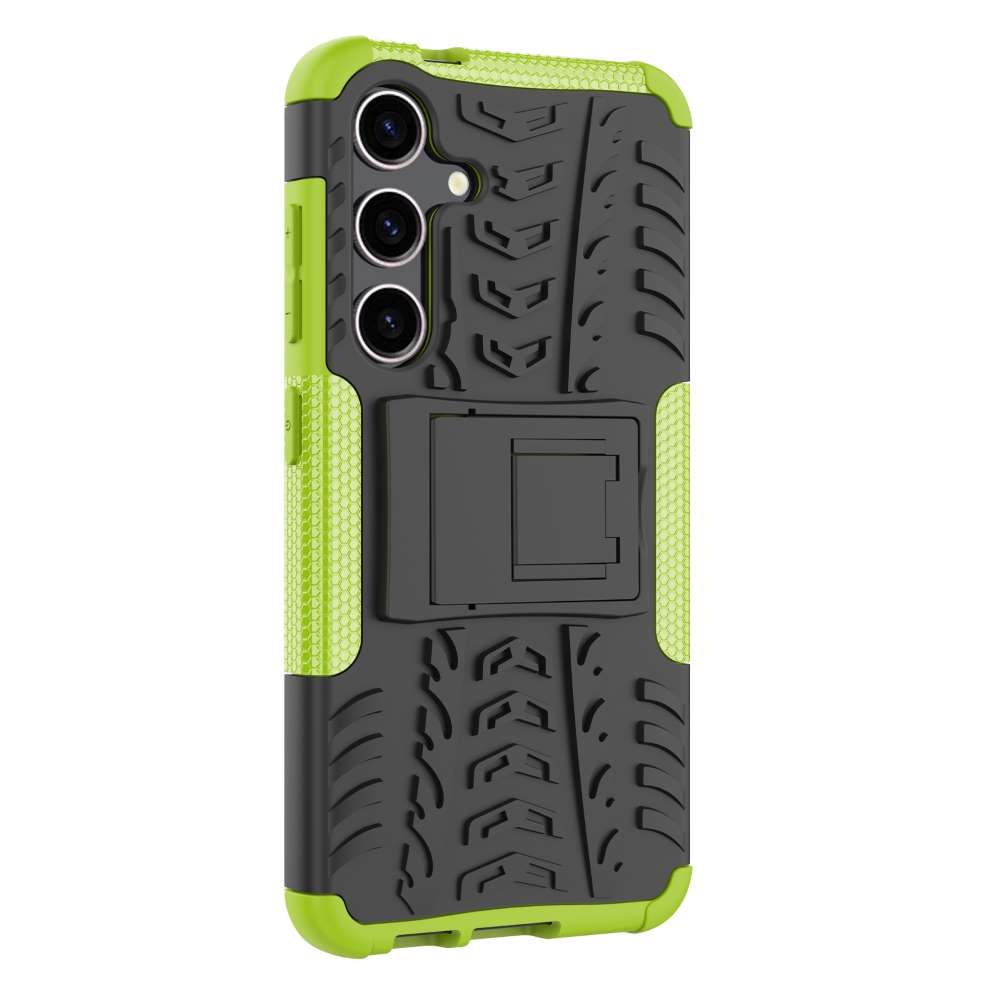 Outdoor Hülle für Samsung Galaxy S24 Tire Rutschfest Kickstand PC TPU Cover Case