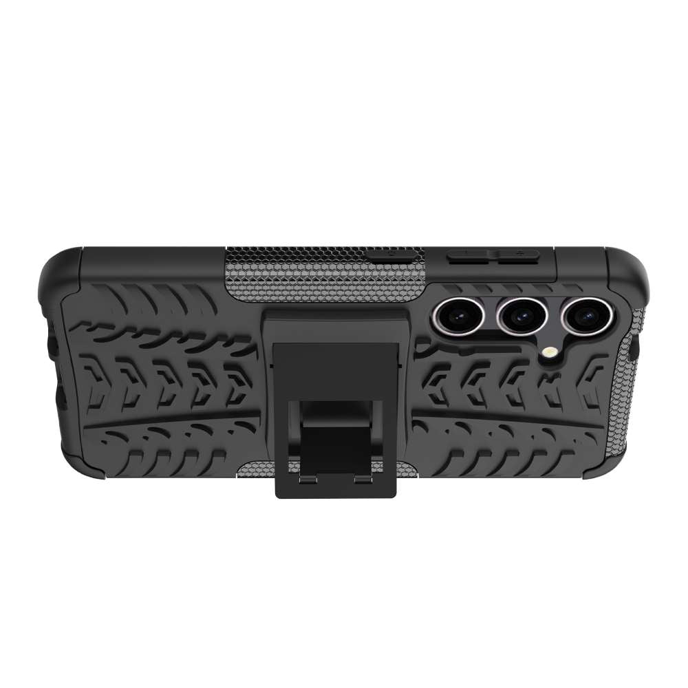 Outdoor Hülle für Samsung Galaxy S24 Tire Rutschfest Kickstand PC TPU Cover Case