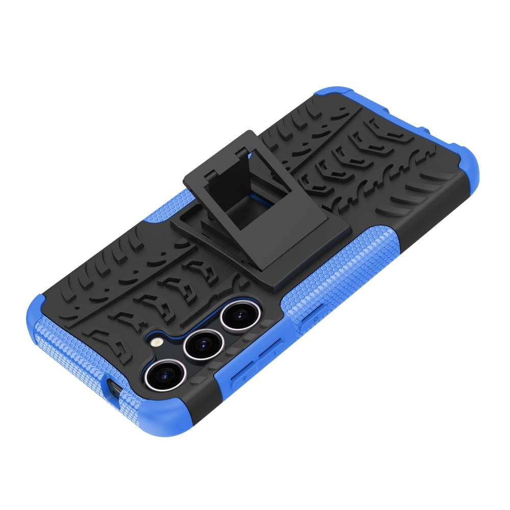 Outdoor Hülle für Samsung Galaxy S24 Tire Rutschfest Kickstand PC TPU Cover Case
