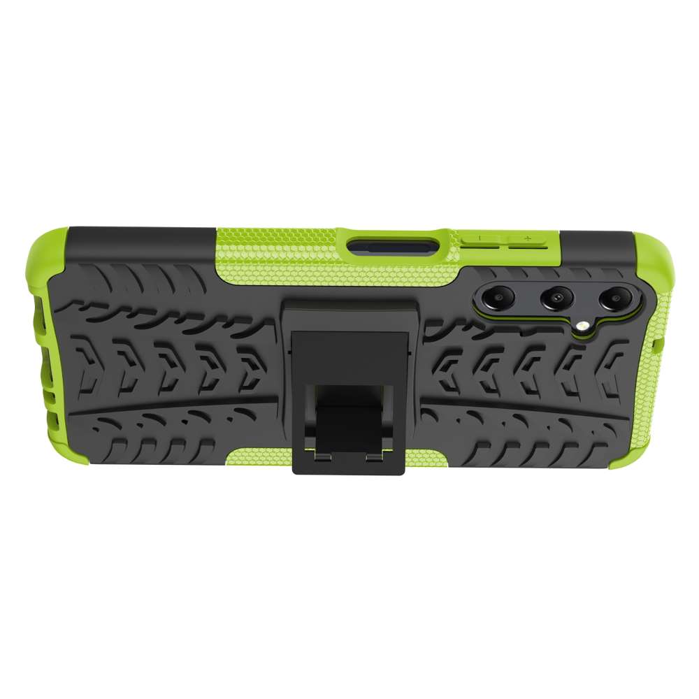 Outdoor Hülle für Samsung Galaxy A05s Tire Rutschfest Kickstand Schutz Cover