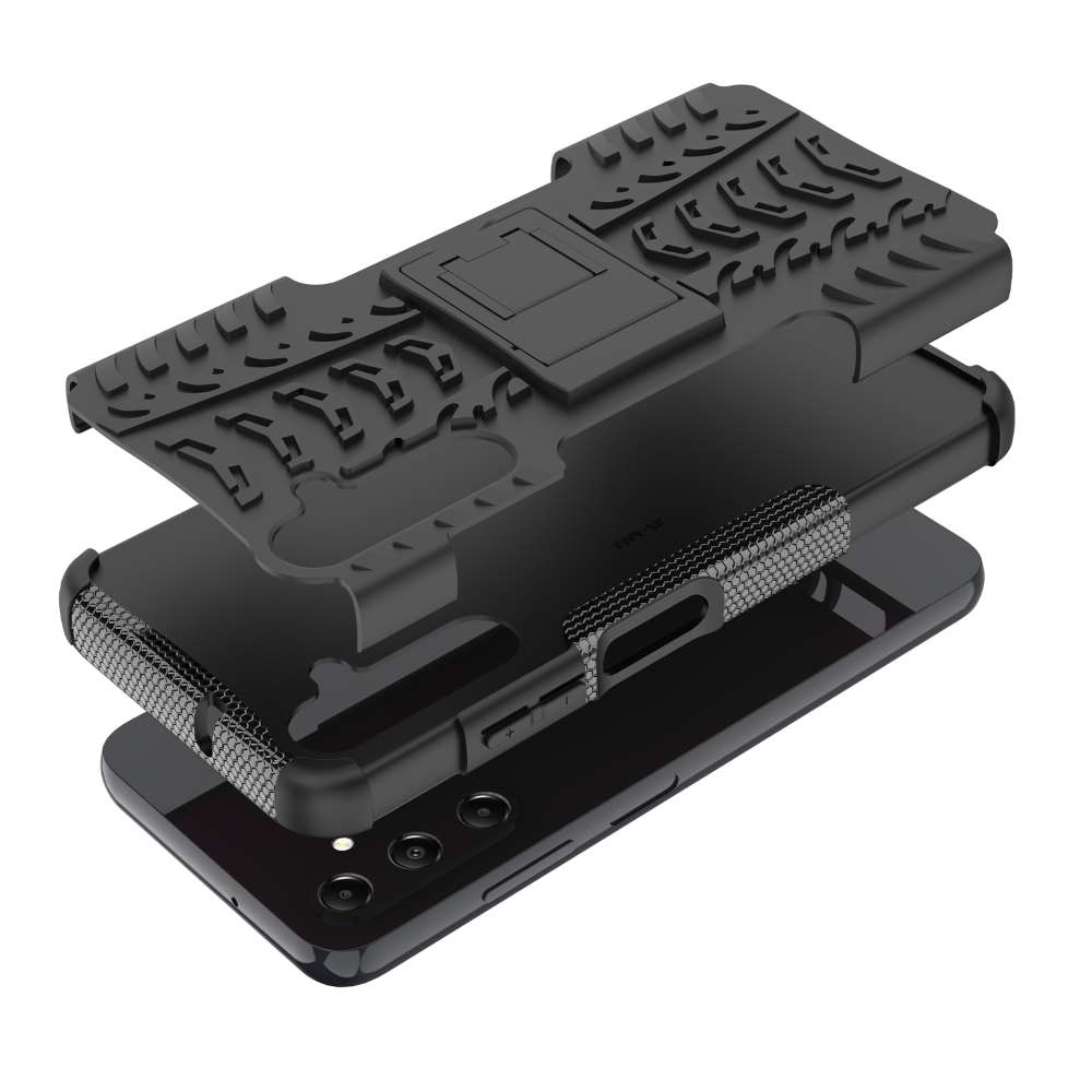 Outdoor Hülle für Samsung Galaxy A05s Tire Rutschfest Kickstand Schutz Cover