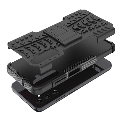 Outdoor Hülle für Samsung Galaxy A05s Tire Rutschfest Kickstand Schutz Cover
