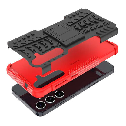 Outdoor Hülle für Samsung Galaxy S24 PLUS Tire Rutschfest Kickstand Schutz Cover