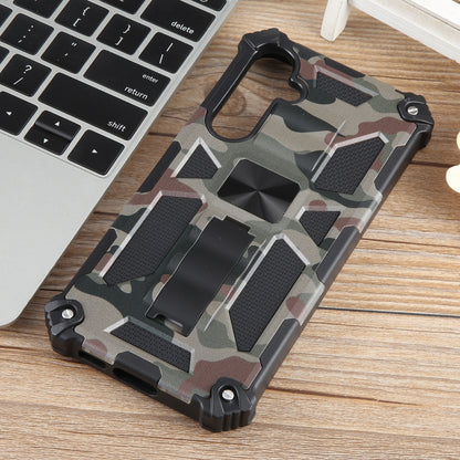Outdoor Hülle für Samsung Galaxy S23 FE Camouflage Shockproof Schutz Armor Cover