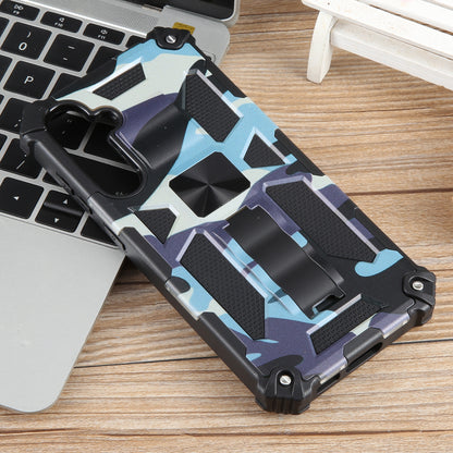 Outdoor Hülle für Samsung Galaxy S23 FE Camouflage Shockproof Schutz Armor Cover