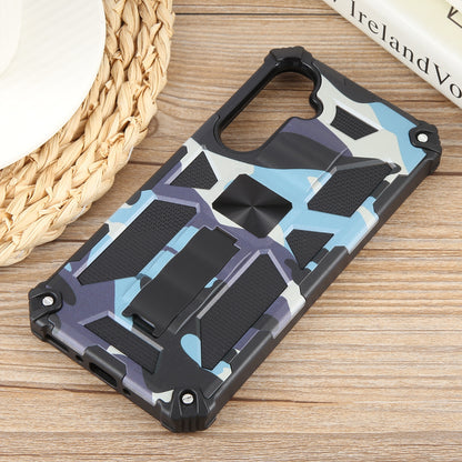 Outdoor Hülle für Samsung Galaxy A35 Camouflage Shockproof Schutz Armor Cover