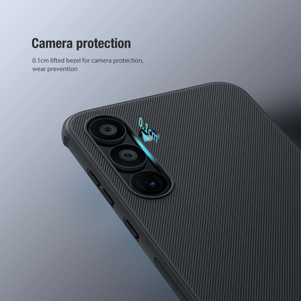 NILLKIN Hard Cover für Samsung Galaxy A55 Super Frosted Pro Matte Hülle PC TPU