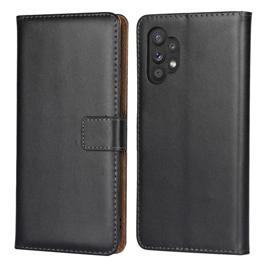 Wallet Case für SAMSUNG GALAXY A32 5G TPU Split Echt Leder Handy Tasche Hülle
